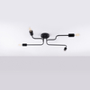 Sollux Lighting Żyrandol VECTOR 4 czarny SL.1446
