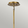 Żyrandol / Lampa wisząca Linara - 6 źródeł światła Quintiesse QN-LINARA-6P-BK