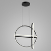 Lampa wisząca Italux Cerrila  PND-29772750-3A-BK Czarny