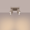 Sollux Lighting Plafon KARBON 4 taupe SL.1769