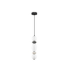 Lampa wisząca Luces Exclusivas MONRETA LE45232 szary i odcienie szarości