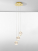 Lampa wisząca Luces Exclusivas CANA złoty LE42692
