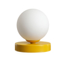 Lampa biurkowa LAMPKA BIURKOWA BALL MUSTARD S Aldex 1076B14_S żółty