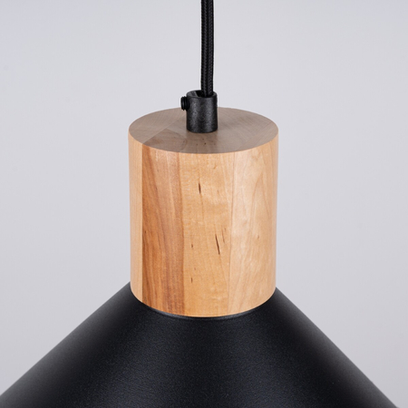 Sollux Lighting Lampa wisząca JAGA czarna SL.1320