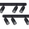 Milagro VERTICAL BLACK SPOT 6xGU10 ML0297 CZARNY