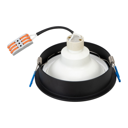 Milagro Oprawa podtynkowa Redondo Czarny 1xAR111 GU10 ML1076 CZARNY