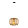 Lampa wisząca Italux PND-26476-1-BRO-AMB Złoty