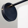 Kinkiet Elstead Lighting Balance czarny/srebrny BALANCE1-BKPN