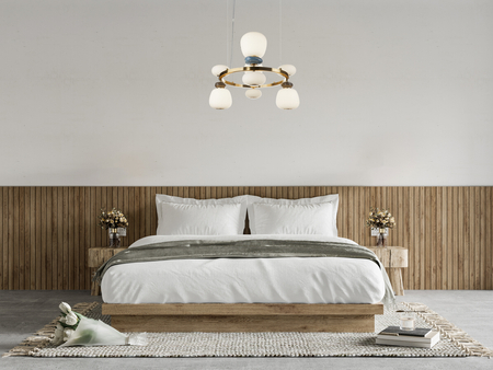 Lampa wisząca Italux Evans PND-94981-4B-GD Złoty