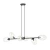 Lampa wisząca PANDORA 6 Emibig 1262/6 czarny