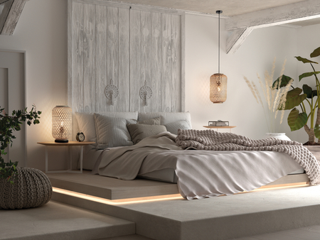 Lampa stołowa INDIA Ø24,5 naturalny 1xE27