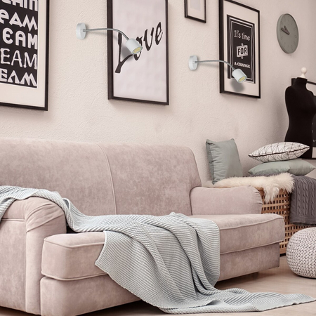 Milagro Kinkiet Maxi 1xGU10 Biały MLP9639 BIAŁY