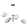 Lampa wisząca Italux Evora PND-55342-6-SN Nikiel satynowany