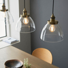 Endon Lighting Lampa wisząca 98114 mosiądz