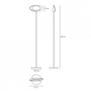 Lampa podłogowa Artemide 1180W10A Cabildo LED