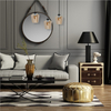 Milagro Lampa wisząca SANTIAGO AMBER 3xE27 MLP6610 CZARNY