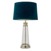 Lampa stołowa Endon Lighting Winslet 90545 nikiel