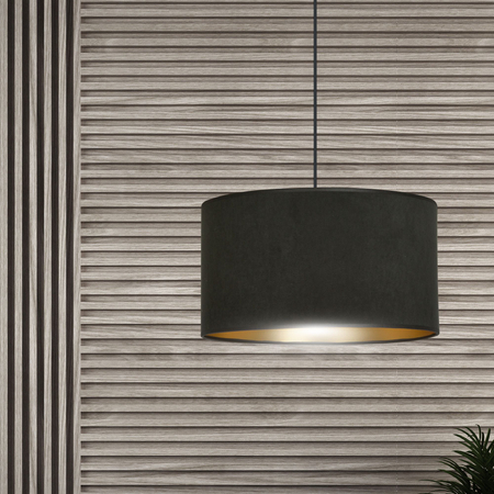 Lampa wisząca HILDE 1 BL BLACK Emibig 1054/1 czarny