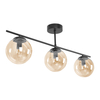 Lampa sufitowa Kaja DELTA K-5164 czarny, bursztynowy