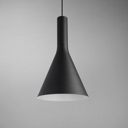 Lampa wisząca AQForm Morph Flared LED Czarny Struktura