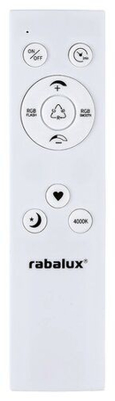 Lampa sufitowa Rabalux Rasmus 2291 srebrny