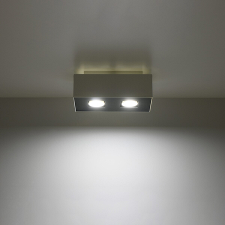 Sollux Lighting Plafon MONO 2 czarny SL.0071