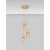 Lampa wisząca Luces Exclusivas REBALVO LE45200 złoty i odcienie złota