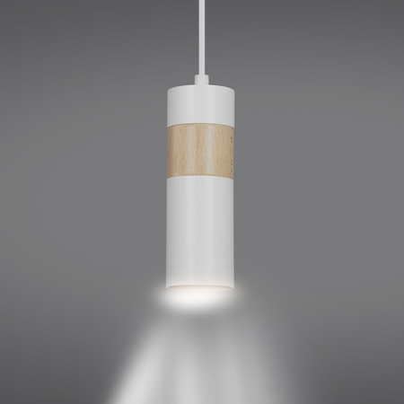 Lampa wisząca AKARI 1 WHITE Emibig 733/1 biały