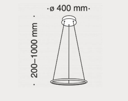 Lampa wisząca Maytoni MOD877PL-L24W Nola - Biała