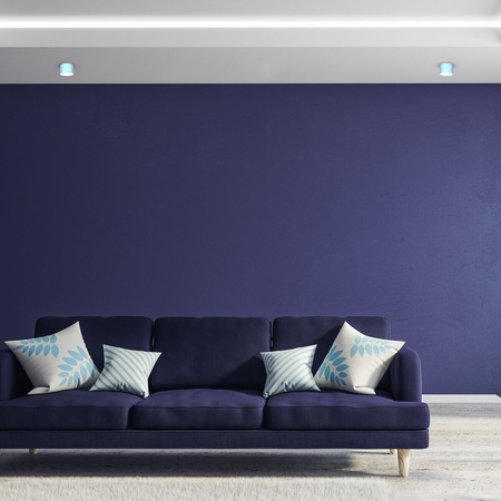 Milagro Lampa sufitowa DIXIE Blue 1xGX53 MLP7548 Niebieski