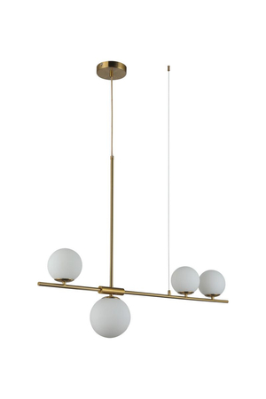 Lampa wisząca SANTANDER GO Azzardo AZ4419 brushed golden brass