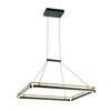 Lampa wisząca Italux Merlot PND-54638S-44W-3K-BK-GD Czarny, złoty