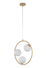 Sigma 33415 AQUA 3 lampa wisząca złoty beż