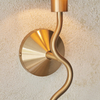 Kinkiet Endon Lighting Wriggle 114227 mosiądz