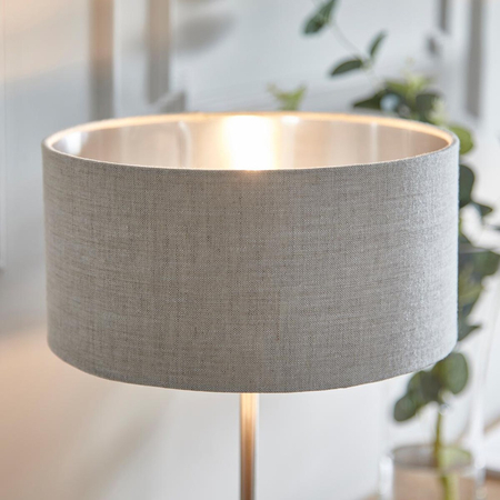 Lampa stołowa Endon Lighting Highclere 100646 chrom