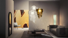 Lampa wisząca Slamp ARISS00GLD01T00E27EU Aria Small Gold