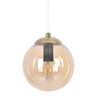Lampa wisząca Kaja GRAND K-5410 złoty, bursztynowy