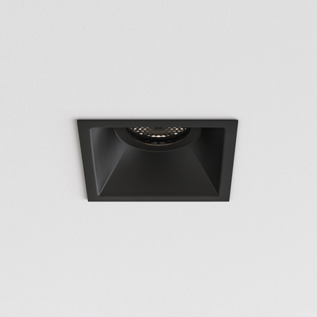 Spot Astro Minima Slimline Square Fixed Fire-Rated IP65 1249039 Matowy Czarny