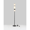 Lampa podłogowa Luces Exclusivas MONRETA LE45237 szary i odcienie szarości