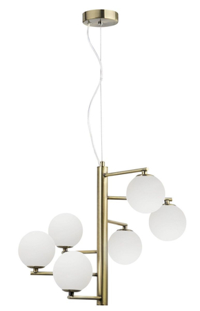 Lampa wisząca Luces Exclusivas TALCA LE41793 mosiądz