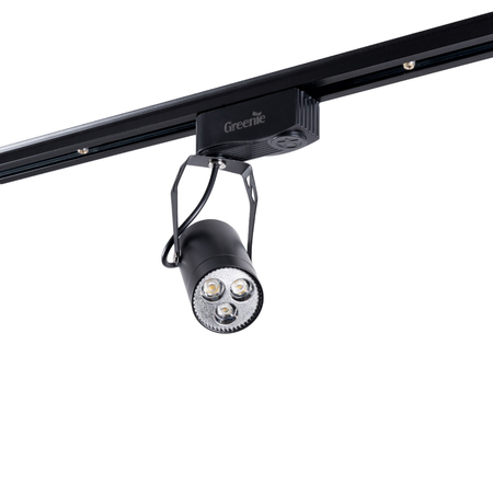 Reflektor Szynowy LED Greenie Track Light 3x1 PowerLED 4W czarny NW