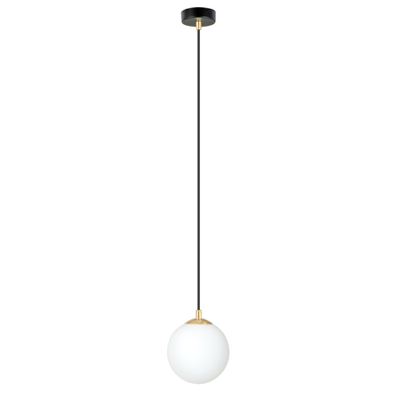 Lampa wisząca ROYAL 1 Emibig 1243/1 biały/czarny