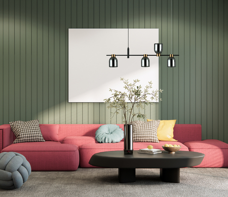 Lampa wisząca Italux Servio PND-66892-4-BK-SG Czarny