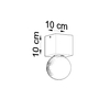 Sollux Lighting Plafon ARIZ naturalne drewno SL.0675
