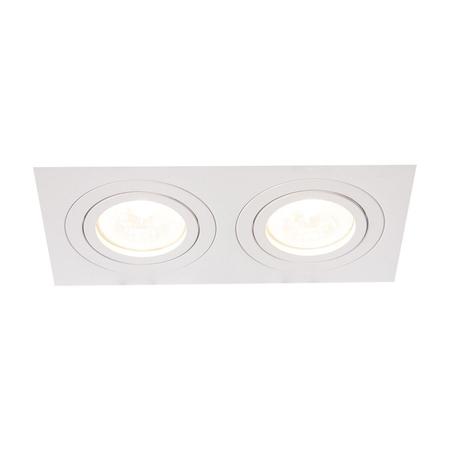 Oczko Metis oprawa podtynkowa 2xGU10 biała LP-2780/2RS WH