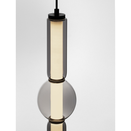 Lampa wisząca Luces Exclusivas GLORICA LE45192 szary i odcienie szarości
