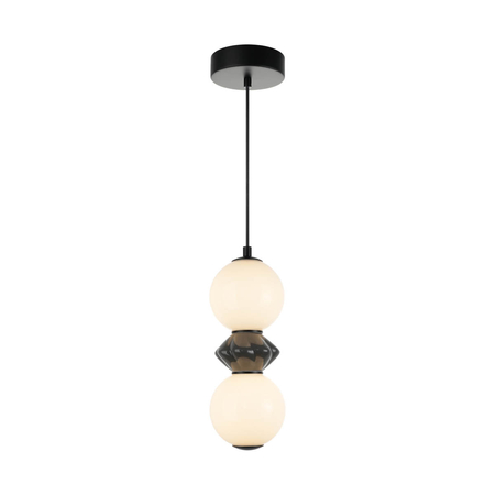 Lampa wisząca Italux Balos PND-94921-2A-BK Czarny mat