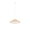 Lampa wisząca Nowodvorski JAPANDI S 11156 Naturalne drewno Biały