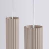 Sollux Lighting Lampa wisząca KARBON 2 taupe SL.1773