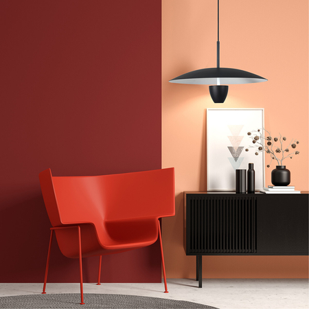 Light Prestige Lampa wisząca Ufo M czarna LED CCT LP-0408/1P M BK